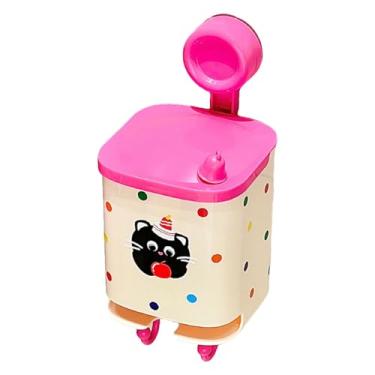 Imagem de Llazsybz Porta-guardanapos Multiuso para Banheiro, Fixado Na Parede, Organizador de Produtos Femininos para Banheiros Públicos, Rosa, Tamanho real