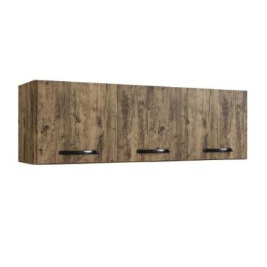 Imagem de Armário Aéreo de Geladeira Light 3 Portas MDP- Casajá, ITAUBA