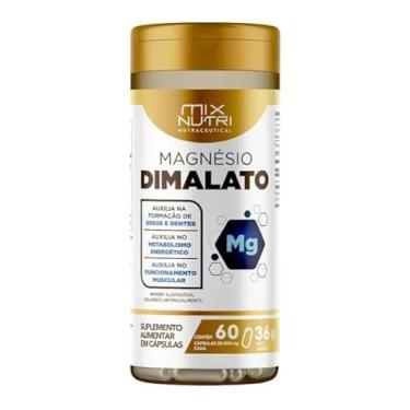 Imagem de NUTRACEUTICAL MAGNÉSIO DIMALATO - 60 CAPS - MIX NUTRI