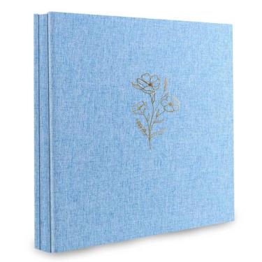 Imagem de Álbum de fotos Holoary 4x6 500 Fotos 5 imagens por página Azul
