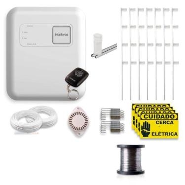 Imagem de Kit Cerca Elétrica Intelbras Haste M 70 Metros de Muro