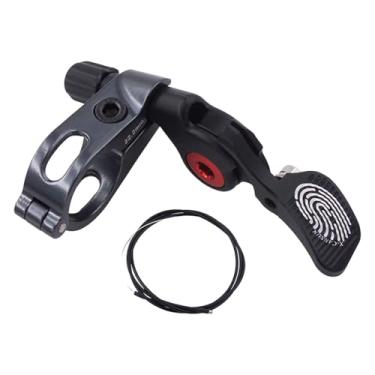 Imagem de Colaxi Canote retrátil para bicicleta, câmbio retrátil para bicicleta com cabo final,