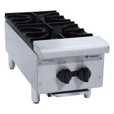 Imagem de Fogão Americano de Mesa Venâncio 2 Bocas Baixa Pressão Fa2m