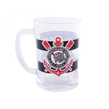 Imagem de Caneca de Vidro 660ml Corinthians