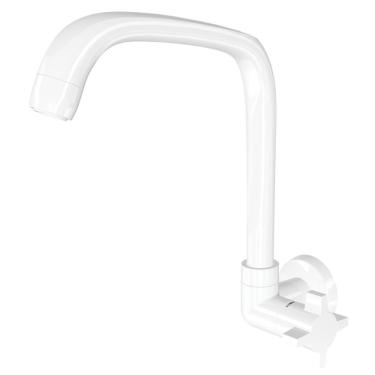 Imagem de Torneira Para Cozinha De Parede Fitt Cross 1168 F64 Branca - 7111094 - Lorenzetti