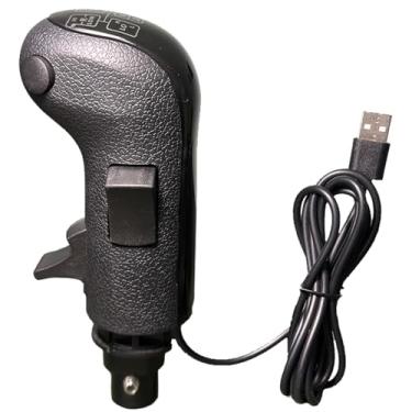 Imagem de AUGFAZ USB American Truck Simulator Shifter Shift Knob Accessories for ATS ETS2 PC Compatible with Logitech G27 G29 G920 G25 Thrustmaster TH8A Fanatec SQ Moza PXN A7