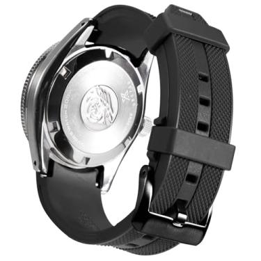 Imagem de Pulseiras de relógio masculinas StrapXPro (SPX1C) de 20 mm de borracha para relógios de mergulho Seiko Prospex 62MAS Modern Reinterpretation SPB/SBDC Series & Limited Edition Series SPB143, SPB239