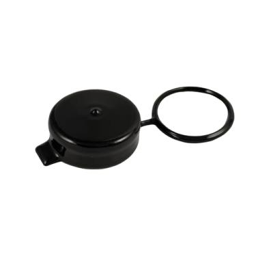 Imagem de Capa de combustível universal sem tampa com corda, protetor contra poeira e chuva de 6 cm compatível com veículos GM | Serve para Chevrolet Silverado, GMC Sierra, Buick, Cadillac (modelos não diesel)