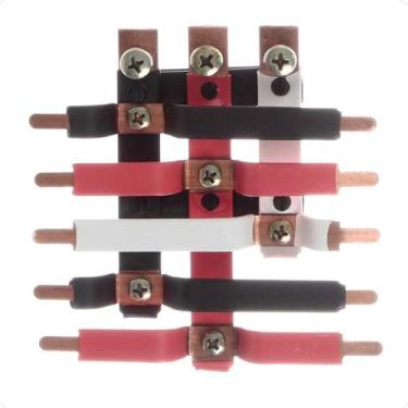 Imagem de Barramento Central Trifásico Isolado 100A para 10 Circuitos - Zathura