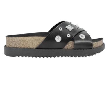 Imagem de Chinelo Tamanco Slide Moleca 5500.112 - Moleca7900294232633, Preto, 36