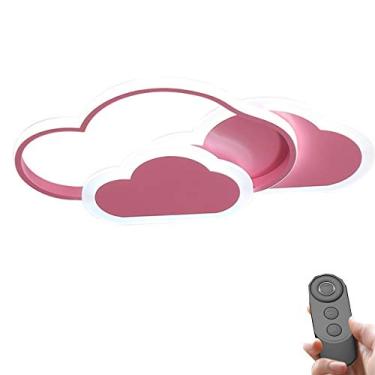 Imagem de Luminária pendente LED de teto Nuvens Luz de teto Menino Menina Crianças Iluminação interna Suspensão Quarto infantil Sala de estar Cozinha Corredor Decoração de jardim de infância Lustre (R