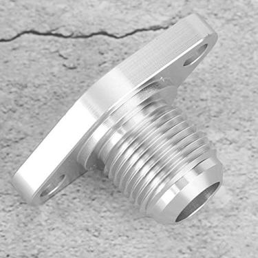 Imagem de Tbest Alumínio 12 Um Flange de Dreno de óleo Turbo de T6061 Billet Aluminium Durável Projeção de Vazamento para T3 T4 / 4 T04 GT40 GT50 GT55 Turbomarres