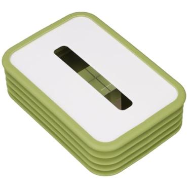 Imagem de Generic Dispensador de Tecido Facial, Laptop 8,1 X 5,5 Polegadas Coberto Com Caixas de Tecido Dobrável Carro de Silicone Macio para Carrinho para Carrinho de Casa Em Casa (Verde)