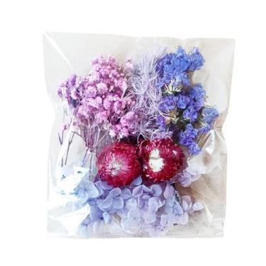 Imagem de Cabeças de flores secas, buquê de margaridas secas, flores naturais - 