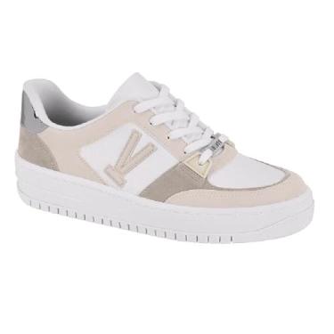 Imagem de Tenis Vizzano Casual Ref 1389.131.30625 Branco/cinza/prata 38
