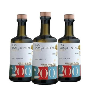 Imagem de Kit 3 Unidades de Azeite de Oliva Extra Virgem Las Doscientas Blend