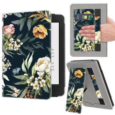 Imagem de Case VORI Stand para Kindle Paperwhite de couro PU de 12ª e 11ª geraçã