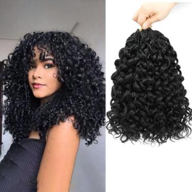 Imagem de Crochet Hair Naniciar Gogo Curl 14 polegadas, 8 pacotes para mulheres