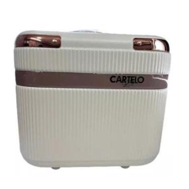 Imagem de Bolsa Mala de Mão Frasqueira Necessaire Material Rígido Alta Qualidade 30x26x16-Unissex