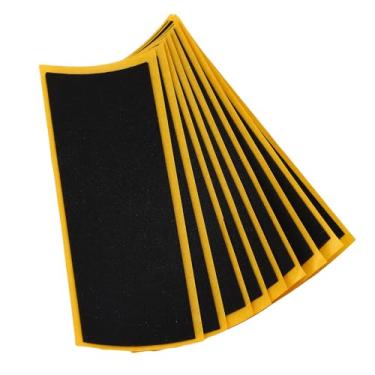 Imagem de Fafeicy Fita Adesiva de Espuma para Escala, 50 Unidades de Fita Adesiva Preta Antiderrapante de Espuma PU Com Forte Adesão para Mini Skate, Tiras Pré-cortadas de 4,33 X 1,5 Polegadas para Truques e