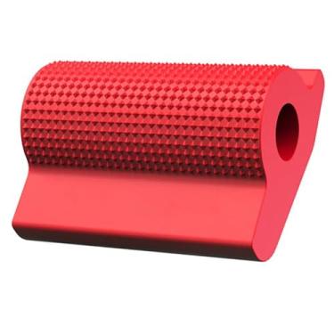 Imagem de 2 peças de capa de borracha para pedal de alavanca de mudança de marcha de motocicleta, protetor de sapato, gel de dedo do pé (vermelho)