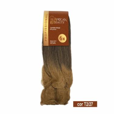 Imagem de Jumbo 400 Gramas Jumbão Cabelo P/ Tranças + Anéis African B, t2/27