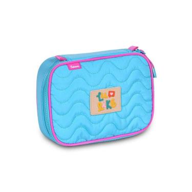 Imagem de Estojo Box Luluca 36 Elásticos Meninas Escolar Juvenil