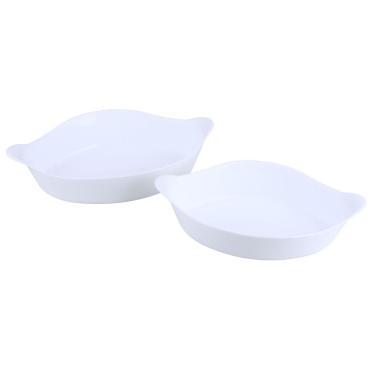 Imagem de Conjunto de Assadeiras Opaline Oval com 2 Unidades Nadir