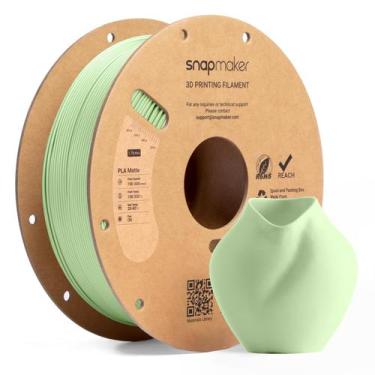 Imagem de Impressora 3D Filament Snapmaker Matte PLA 1,75 mm Moss Mist 1 kg