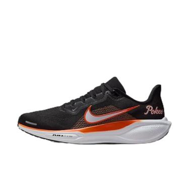 Imagem de Nike Oklahoma State Pegasus 41 Tênis de corrida masculino College Road (preto/laranja brilhante/branco), Preto/laranja brilhante/branco, 43