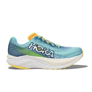 Imagem de Hoka Tênis de corrida masculino Mach X turquesa branco, Crepúsculo sem nuvens, 11.5