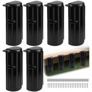 Imagem de Boat Dock Bumper EXCELFU, 15x6x10 cm, inflável, pacote com 6