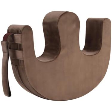 Imagem de Almofada de suporte de giro para idosos, assistência acamada em forma de W, espuma de alta densidade, tecido à prova d'água, travesseiro de perna lateral, prevenção de escaras, cuidadores ideais