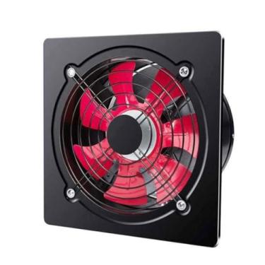 Imagem de 110v,HYZHANHONG Exaustor, Ventoinha de Parede de 10 Polegadas, 2800R/Min Alta Velocidade e Ventoinha de Ventilação Económica para Cozinha, Casa de Banho, Casa