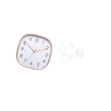 Imagem de Fenteer Relógio de Parede Digital Vintage com Espelho, Arte, Design de Baixo Ruído, Adesivos de Acrílico Removíveis para Sala de Jantar, Academia em Casa