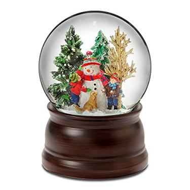 Imagem de The San Francisco Music Box Company Globo de neve boneco de neve e amigos