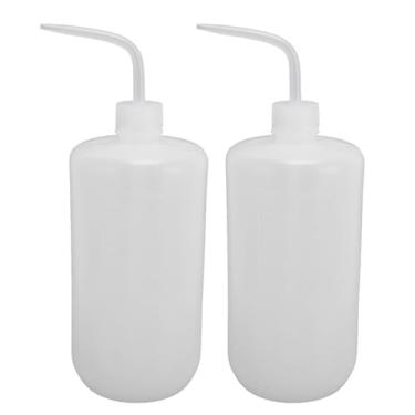 Imagem de Semme 2 Pces 1000ml Plástico Segurança Laboratório Squeeze Garrafa de Lavagem Flexível à Prova de Vazamento Com Escala para Laboratório Lavagem Planta