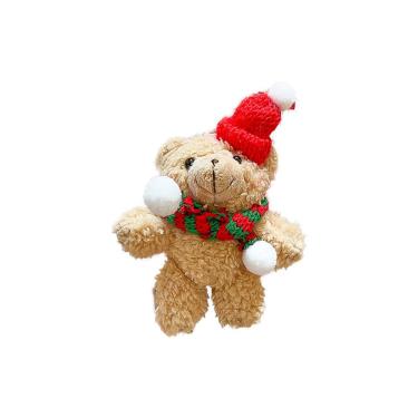 Imagem de Chaveiro de urso de pelúcia com design de inverno para mulheres e homens