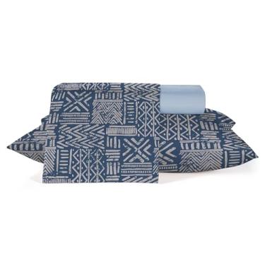 Imagem de Jogo Roupa de Cama Duplo Solteiro, 50% algodão 50% poliéster 160 fios Teka Classic