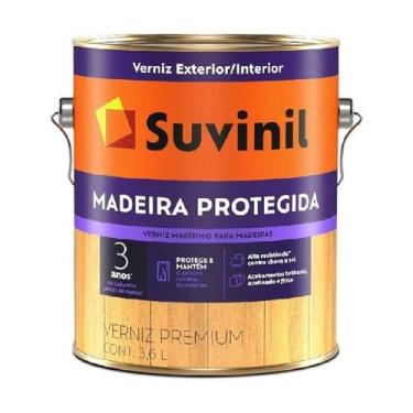 Imagem de Verniz Maritimo Fosco Gl 3,6L Madeira Protegida - Suvinil
