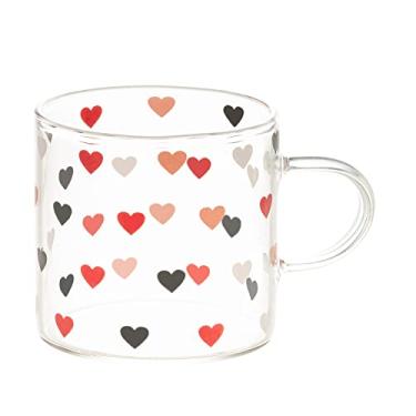 Imagem de LYOR - Caneca de Vidro Borossilicato Resistente ao Calor Love 125ml