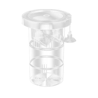 Imagem de Separador de peixes para aquário | Caixa flutuante para berçário de peixes - Divisor reutilizável ajustável lateral de malha para desova de camarão Guppy Betta