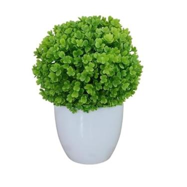 Imagem de Bonsai Artificial Planta Decorativa - Pinho Natural em Plástico Realista para Decorações, Plantas Decorativas(BONSAI HARMONIA)