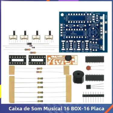 Imagem de Kit DIY De Caixa De Som Musical De 16 Tons Para Arduino, Componentes D