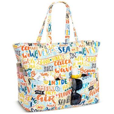 Imagem de Bolsa de Playa Iioscre para Mujer XXL Impermeable y Resistente a la Ar