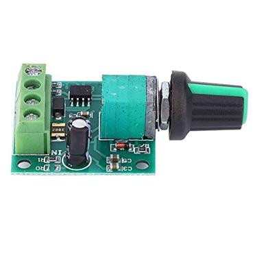 Imagem de Controlador de velocidade do motor DC 1803BK PWM 1,8V a 15VDC 30W Controlador de regulação de motor de alta eficiência com fusível de auto-recuperação para projetos de robótica e
