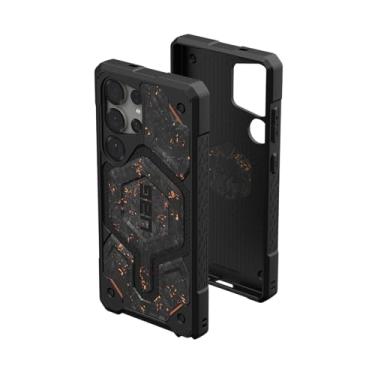 Imagem de URBAN ARMOR GEAR UAG [Edição Limitada] Projetada para Samsung Galaxy S25 Ultra Capa Monarch Pro - Capa protetora robusta premium compatível com carregamento magnético, fibra de carbono forjada com
