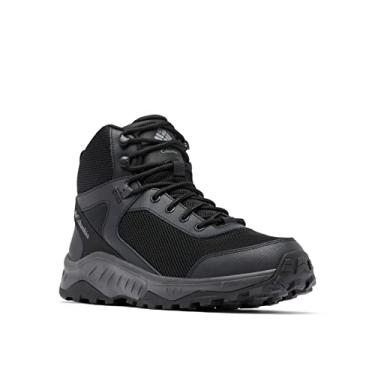 Imagem de Columbia Tênis de caminhada masculino Trailstorm Ascend Mid impermeável, Preto/cinza escuro, 39 BR