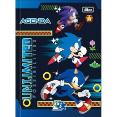 Imagem de Agenda Costurada Permanente Sonic Tilibra