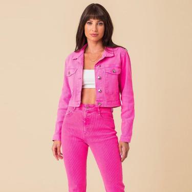 Imagem de Jaqueta Cropped Veludo Cotelê Feminina Disparate-Feminino